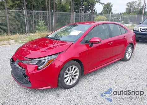 2021 Toyota Corolla Le z USA, uszkodzony, nr VIN JTDVPMAE4MJ130804